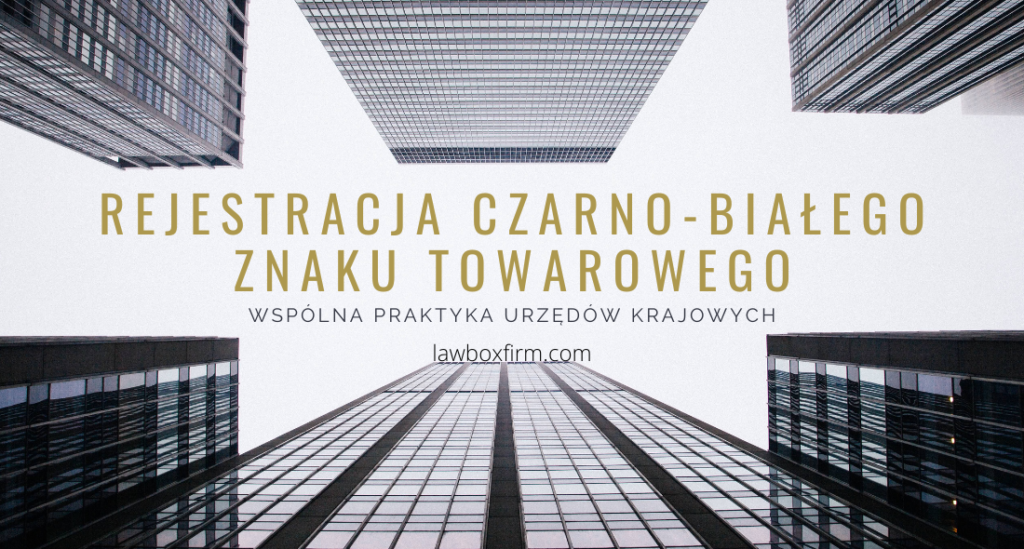 Rejestracja czarno-białego znaku towarowego