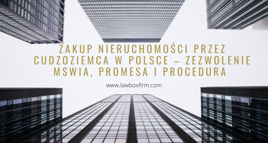 Zakup nieruchomości przez cudzoziemca